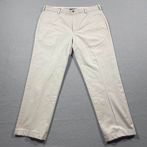 Brooks Brothers Pants Men's 35x30 Clark Straight-Fit Stretch Advantage Chino - Picture 1 of 11